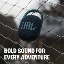 Load image into Gallery viewer, Jbl Clip 4 Bluetooth Outdoor Battery Powered Clip On,Freestanding Renewed speakers