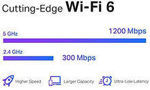Load image into Gallery viewer, TP-Link AX1500 WiFi Extender Internet Booster, WiFi 6 Range Extender Covers up to 1500 sq.ft and 25 Devices,Dual Band up to 1.5Gbps Speed, AP Mode w/Gigabit Port, APP Setup, OneMesh Compatible(RE505X)