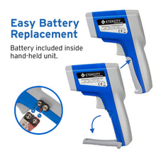 Load image into Gallery viewer, Etekcity Digital Thermometers Non-contact-58°F ~1022°F (-50°C ~ 550°C) ith Adjustable Emissivity & Max Measure for Meat Refrigerator Pool Oven, Blue