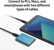 Load image into Gallery viewer, SAMSUNG T5 Portable SSD 500GB - Up to 540MB/s - USB 3.1 External Solid State Drive, Black (MU-PA500B/AM)