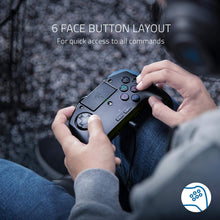 Load image into Gallery viewer, Razer Raion Fightpad for PS4 Fighting Game Controller: 8 Way D-Pad - Mechanical Switch Front Buttons - 3.5mm Audio - Classic Black (Renewed)