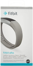 Load image into Gallery viewer, Fitbit Alta, Accessory Band, Leather, Graphite, Small