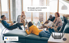 Load image into Gallery viewer, D-Link WiFi Router AC3000 Mesh Smart Internet Network Compatible with Alexa & Google Assistant, MU-MIMO Tri Band Gigabit Gaming Mesh (DIR-3040-US) (Renewed)