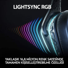Load image into Gallery viewer, Logitech G935 Gaming Headset Kabellos mit 7.1 Surround Sound/Lightsync