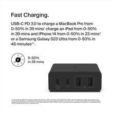 Load image into Gallery viewer, Belkin 108W GaN USB Charging Station for Multiple Devices