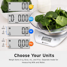 Load image into Gallery viewer, Etekcity Smart Food Kitchen Scale
