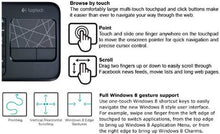 Load image into Gallery viewer, Logitech Wireless K400R 79 Key Slim Keyboard w/3.5" Touchpad & Nano Transceiver