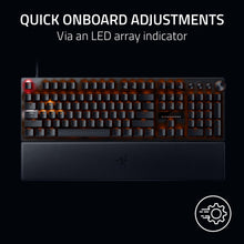 Load image into Gallery viewer, Razer Huntsman V3 Pro Gaming Keyboard: Analog Optical Switches w/Rapid Trigger & Adjustable Actuation - Media Keys & Dial - Doubleshot PBT Keycaps - Aluminum Top Plate - Wrist Rest (Renewed)