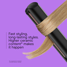 Load image into Gallery viewer, Infiniti PRO CONAIR Rose Gold Ceramic Flat Iron Hair Straightener,