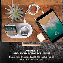 Load image into Gallery viewer, Belkin 3-In-1 Wireless Charging Station - Fast Wireless Charging For Apple Iphone 14, Iphone 13 & Iphone 12 Series & Apple Watch (All Series) - With Additional USB A Port For Multiple Devices (White)
