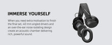 Load image into Gallery viewer, Plantronics BackBeat FIT 6100 BT Headphones Black Bluetooth Headphones and Headsets