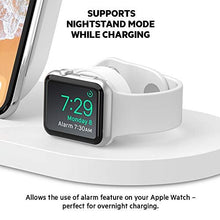 Load image into Gallery viewer, Belkin 3-In-1 Wireless Charging Station - Fast Wireless Charging For Apple Iphone 14, Iphone 13 & Iphone 12 Series & Apple Watch (All Series) - With Additional USB A Port For Multiple Devices (White)