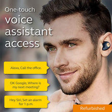 Load image into Gallery viewer, Jabra Elite Active 65t Alexa Enabled True Wireless Sports Earbuds with Charging Case – Copper Blue (Renewed)