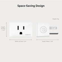 Load image into Gallery viewer, Wemo Smart Plug with Thread Outlet for Apple HomeKit Products, Lighting, Gadgets, Works W/Apple iPhone only, Easy NFC Set Up 4 Pack
