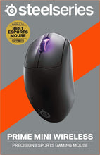 Load image into Gallery viewer, SteelSeries Esports FPS Gaming Mouse – Ultra Lightweight – Prime + Edition – 5 Programmable Buttons – 18K CPI TrueMove Pro Sensor – Magnetic Optical Switches – Customization - RGB Lighting – PC/Mac