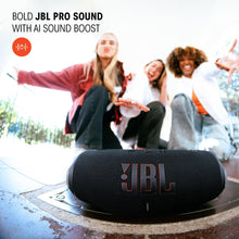 Load image into Gallery viewer, JBL Charge 6 - Portable Waterproof & Drop-Proof Bluetooth Speaker, Bold Pro Sound with AI Sound Boost (Blue) (Renewed)