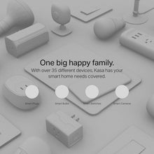 Load image into Gallery viewer, Kasa Smart Plug by TP-Link, Smart Home Wi-Fi Outlet works with Alexa, Echo, Google Home & IFTTT,No Hub Required, Remote Control, 15 Amp, UL certified, 3-Pack (HS105P3),White