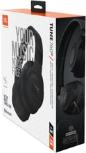 Load image into Gallery viewer, JBL Tune 760NC Over-Ear Headphones - Lightweight JBL Headphones Wireless Bluetooth, Foldable with Active Noise Cancellation - Bulk Packaging - Black