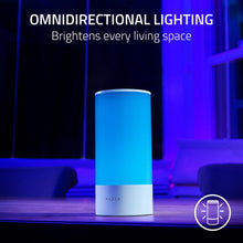 Load image into Gallery viewer, Razer Aether Lamp: Omnidirectional RGB LED Lighting - Bluetooth - Game & Music Sync - Works with Amazon Alexa, Google Home Gamer Room App for Unified Control
