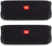 Load image into Gallery viewer, JBL Flip 5 Waterproof Portable Wireless Bluetooth Speaker Pair Bundle