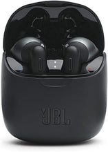 Load image into Gallery viewer, JBL TUNE 225TWS True Wireless Earbud Headphones (Black) - JBLT225TWSBLKAM (Renewed)