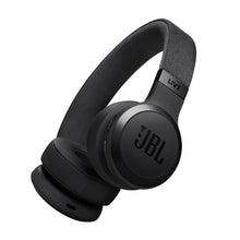 Load image into Gallery viewer, JBL Live 670NC - Wireless On-Ear Headphones with Adaptive Noise Cancelling with Smart Ambient, Up to 70H Battery Life with Speed Charge, Lightweight, Comfortable and Foldable Design (Black)