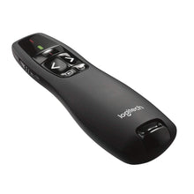 Load image into Gallery viewer, Logitech Wireless Presenter R400, Wireless Presentation Remote Clicker with 50 ft Red Laser Pointer 910-001356