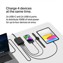 Load image into Gallery viewer, Belkin 108W GaN USB Charging Station for Multiple Devices