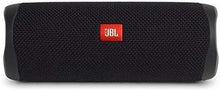 Load image into Gallery viewer, JBL JBLFLIP5BLKAM FLIP 5 Waterproof Portable Bluetooth Speaker Black