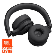 Load image into Gallery viewer, JBL Live 670NC - Wireless On-Ear Headphones with Adaptive Noise Cancelling with Smart Ambient, Up to 70H Battery Life with Speed Charge, Lightweight, Comfortable and Foldable Design (Black)