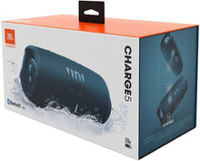 Load image into Gallery viewer, JBL CHARGE 5 - Portable Bluetooth Speaker with IP67 Waterproof and USB Charge out - Blue
