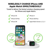 Load image into Gallery viewer, Belkin Boost Up Wireless Charging Dock (Apple Charging Station for Iphone + Apple Watch + USB Port) Apple Watch Charging Stand, iPhone Charging Station, iPhone Charging Dock