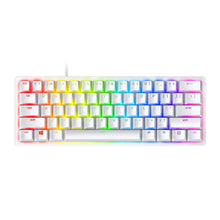 Load image into Gallery viewer, Razer Huntsman Mini 60% Gaming Keyboard: Clicky Optical Switches - Rapid Trigger Mode - Chroma RGB Lighting - PBT Keycaps - Onboard Memory - Snap Tap - White (Renewed)