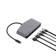 Load image into Gallery viewer, Belkin Thunderbolt 3 Dock Mini HD With Cable - Usb C Hub - Usb C Docking Station For Macos & Windows, Dual 4K @60hz, 40Gbps Transfer Speed, With Ethernet Port, BLACK