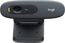 Load image into Gallery viewer, Logitech C270 Hd Webcam, 1280 Pixels X 720 Pixels, 1 Mpixel, Black