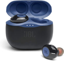Load image into Gallery viewer, JBL Tune 125TWS True Wireless In-Ear Headphones - Pure Bass Sound, 32H Battery, Bluetooth, Fast Pair, Comfortable, Wireless Calls, Music, Native Voice Assistant (Blue)