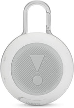 Load image into Gallery viewer, JBL Clip 3 Portable Bluetooth Waterproof Speaker - White (Renewed)