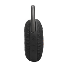 Load image into Gallery viewer, JBL Clip 5 - Ultra-PortaJBL Clip 5 - Ultra-Portable, Waterproof & Dustproof Bluetooth Speaker, Big Pro Sound with Punchy bass, Integrated Carabiner, Up to 12 Hours of Play, (Black) (Renewed)