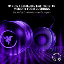 Load image into Gallery viewer, Razer Kraken V3 Pro Wireless Gaming Headset with Haptic Technology, THX Spatial Audio, 50mm Titanium Drivers, Hybrid Memory Foam Cushions
