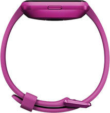 Load image into Gallery viewer, Fitbit Versa Lite Edition Smartwatch with S/L bands - White/Silver (Renewed)