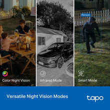 Load image into Gallery viewer, Tapo TP-Link Pan Tilt Security Camera for Baby Monitor, Dog Camera w/Motion Detection, 2-Way Audio Siren, Night Vision, Cloud &SD Card Storage