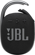 Load image into Gallery viewer, JBL Clip 4 - Portable Bluetooth speaker with a built-in battery, IP67 waterproof and dustproof, Compact size and great sound. - Black