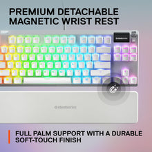 Load image into Gallery viewer, SteelSeries Apex 7 TKL Compact Mechanical Gaming Keyboard – OLED Smart Display – USB Passthrough and Media Controls – Linear and Quiet – RGB Backlit (Red Switch) - Ghost