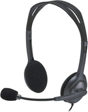 Load image into Gallery viewer, Logitech Stereo Headset H111 Analog - emea
