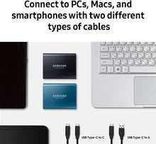Load image into Gallery viewer, SAMSUNG T5 Portable SSD 500GB - Up to 540MB/s - USB 3.1 External Solid State Drive, Black (MU-PA500B/AM)