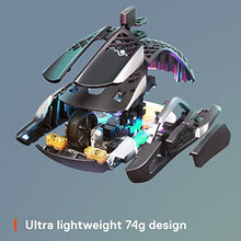 Load image into Gallery viewer, SteelSeries Aerox 5 Wireless Ergonomic 9-button TrueMove Air Sensor 18000 CPI Ultra-Lightweight Design Gaming Mouse - Black (Renewed)