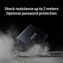 Load image into Gallery viewer, SAMSUNG T5 Portable SSD 500GB - Up to 540MB/s - USB 3.1 External Solid State Drive, Black (MU-PA500B/AM)