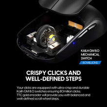 Load image into Gallery viewer, Pulsar Gaming Gears X2 Wireless Gaming Mouse, Ultra Lightweight, Symmetrical, 2.4 Ghz 1 ms, 26000 DPI, Optical Sensor PAW3395, TTC Gold Encoder