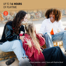 Load image into Gallery viewer, JBL Flip 7 - Portable Waterproof and Drop-Proof Speaker, Bold JBL Pro Sound with AI Sound Boost, 16Hrs of Playtime, and PushLock System with Interchangeable Accessories (Black) (Renewed)