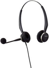 Load image into Gallery viewer, Jabra GN2125 Duo Corded Quick Disconnect Headset for Deskphone, Softphone or Mobile Phone